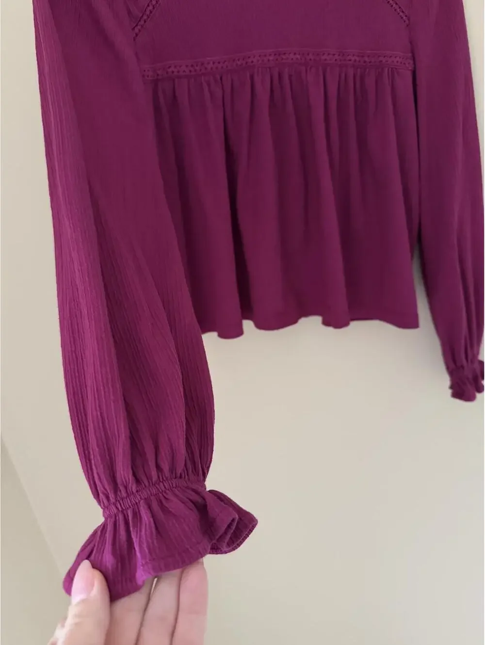 XL14/16 Old Navy peasant top